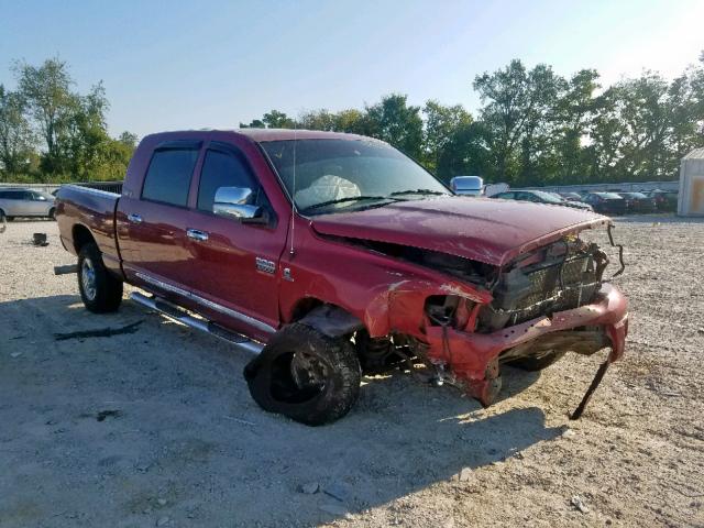 3D7KS29A98G154410 - 2008 DODGE RAM 2500 RED photo 1