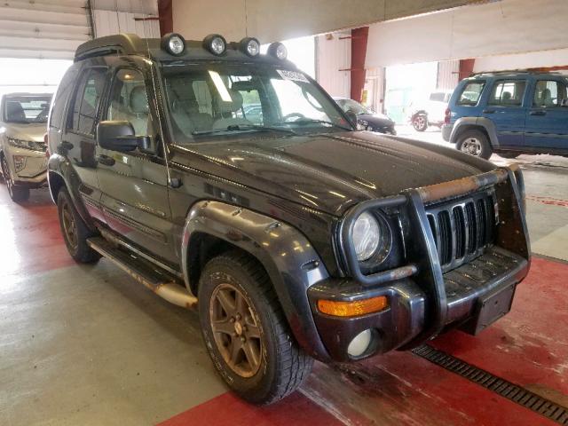 1J4GL38K63W515285 - 2003 JEEP LIBERTY RE BLACK photo 1