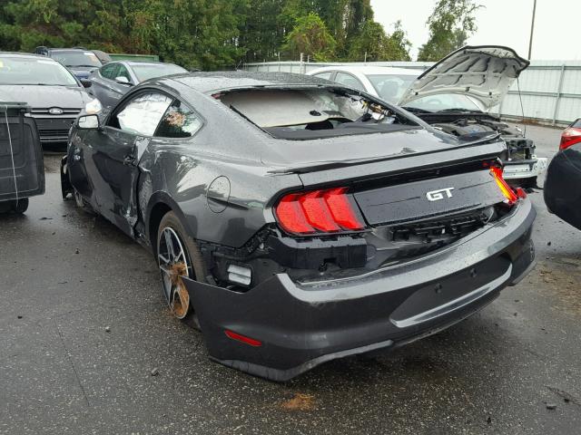 1FA6P8CF1J5164971 - 2018 FORD MUSTANG GT BLACK photo 3