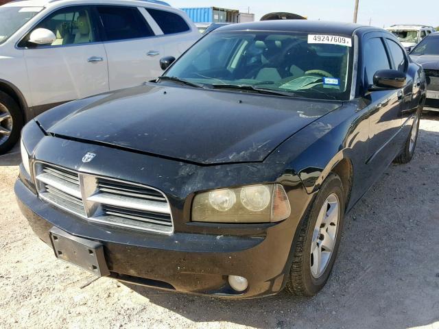 2B3CA3CV7AH247100 - 2010 DODGE CHARGER SX BLACK photo 2