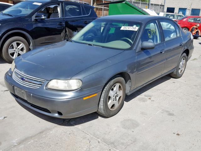 1G1ND52F14M605371 - 2004 CHEVROLET CLASSIC GRAY photo 2