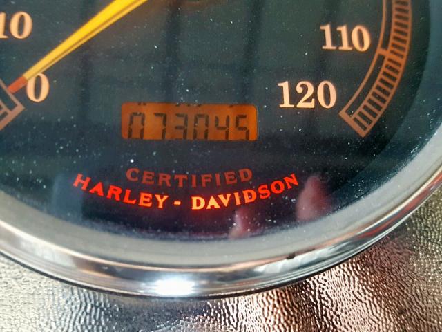 1HD1FJV18XY600995 - 1999 HARLEY-DAVIDSON FLHP BLACK photo 8