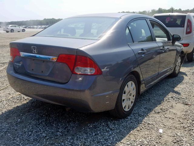 2HGFA1F34AH577479 - 2010 HONDA CIVIC VP GRAY photo 4