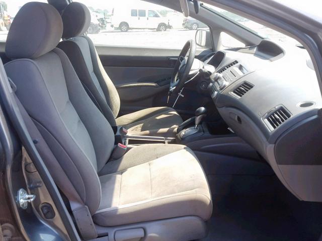 2HGFA1F34AH577479 - 2010 HONDA CIVIC VP GRAY photo 5