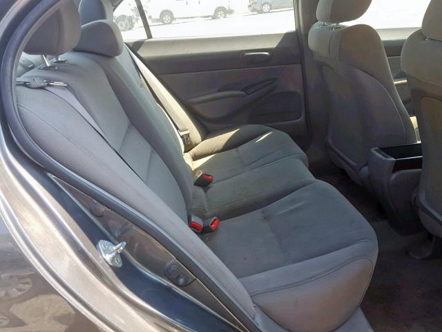 2HGFA1F34AH577479 - 2010 HONDA CIVIC VP GRAY photo 6