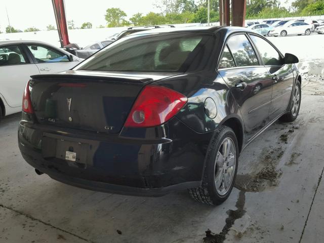 1G2ZH528554175137 - 2005 PONTIAC G6 GT BLACK photo 4