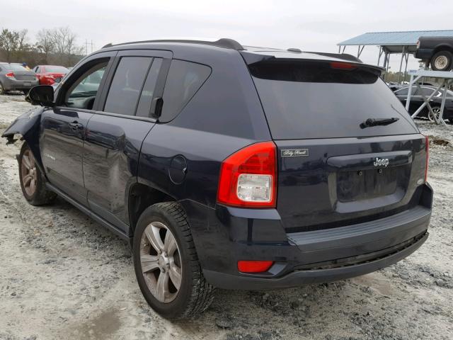 1J4NT1FA9BD195217 - 2011 JEEP COMPASS SP BLUE photo 3