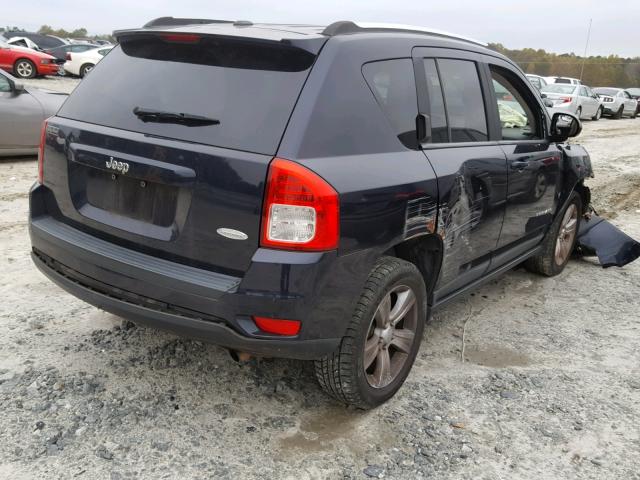 1J4NT1FA9BD195217 - 2011 JEEP COMPASS SP BLUE photo 4