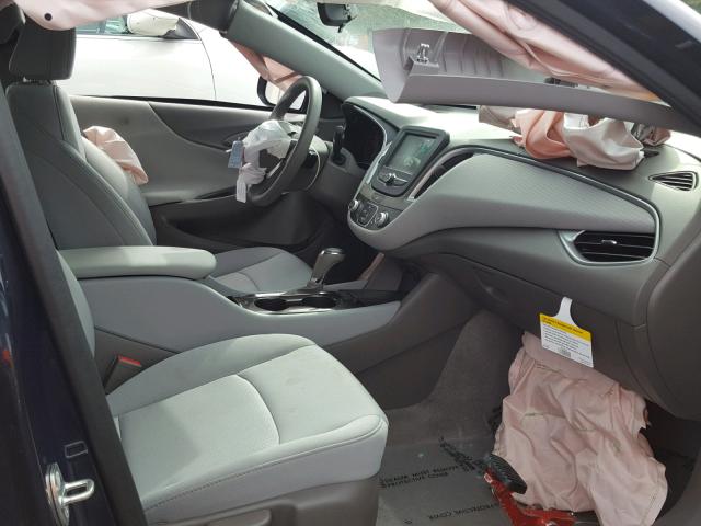 1G1ZB5STXJF210358 - 2018 CHEVROLET MALIBU LS 蓝色 照片 5