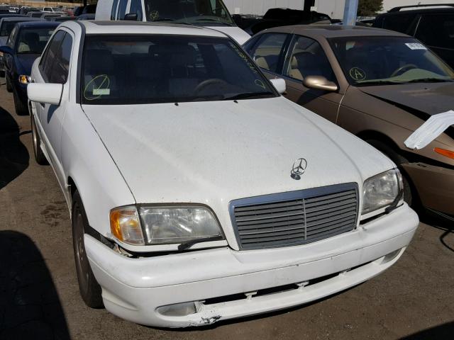 WDBHA33E6XF782819 - 1999 MERCEDES-BENZ C 43 WHITE photo 1