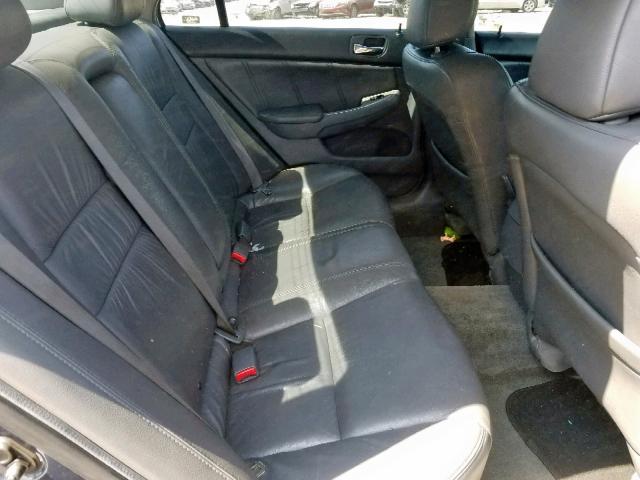 1HGCM66596A039472 - 2006 HONDA ACCORD EX BLUE photo 6