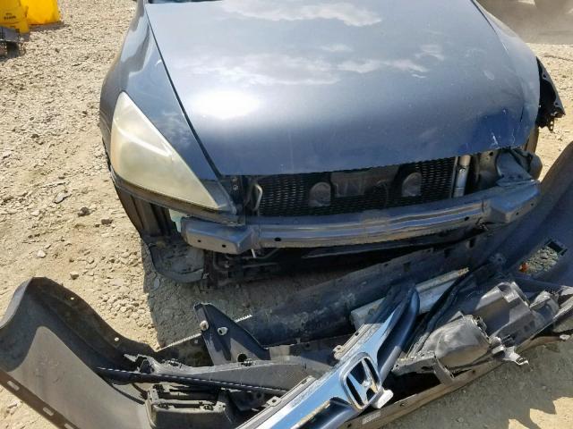 1HGCM66596A039472 - 2006 HONDA ACCORD EX BLUE photo 9