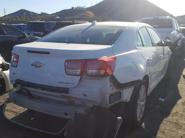 1G11E5SL9EF287698 - 2014 CHEVROLET MALIBU 2LT WHITE photo 4