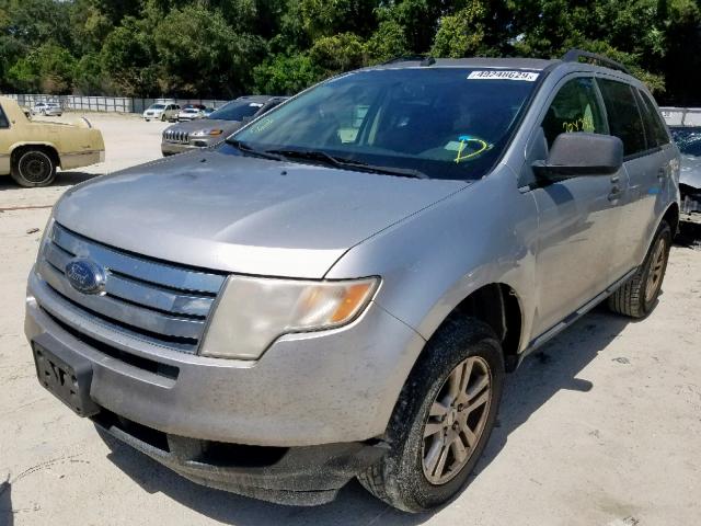 2FMDK3GC1ABA55968 - 2010 FORD EDGE SE SILVER photo 2