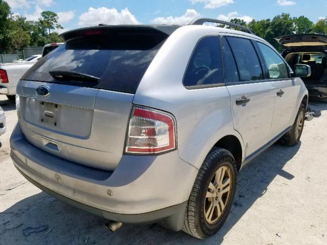 2FMDK3GC1ABA55968 - 2010 FORD EDGE SE SILVER photo 4