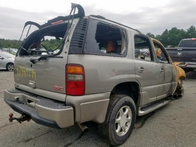 1GKEK63U33J283689 - 2003 GMC YUKON DENA TAN photo 4