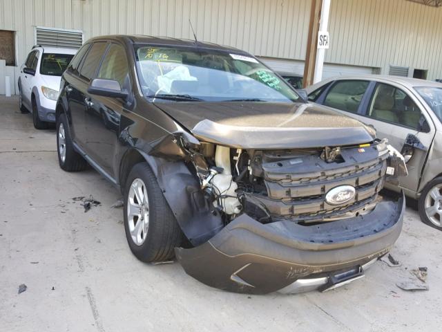 2FMDK3JC3BBA89162 - 2011 FORD EDGE SEL GRAY photo 1