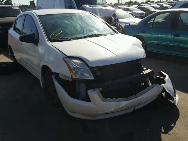 3N1AB6AP9CL761312 - 2012 NISSAN SENTRA 2.0 WHITE photo 1