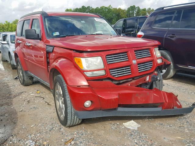 1D4PT4GK1BW604325 - 2011 DODGE NITRO HEAT RED photo 1