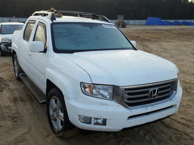 5FPYK1F54EB002467 - 2014 HONDA RIDGELINE WHITE photo 1