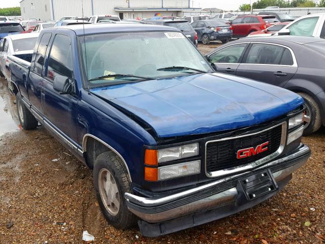 1GTEC19R6WE549749 - 1998 GMC SIERRA C15 BLUE photo 1