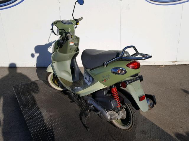 RFVPAC60791004208 - 2009 GENUINE SCOOTER CO. BUDDY 150 GREEN photo 3