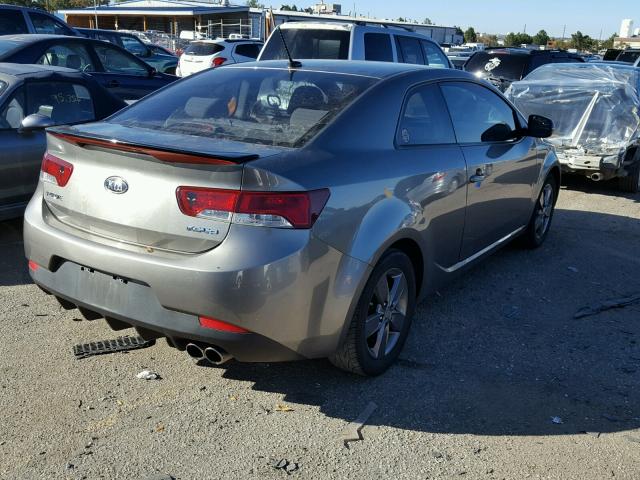 KNAFU6A25C5489484 - 2012 KIA FORTE EX SILVER photo 4