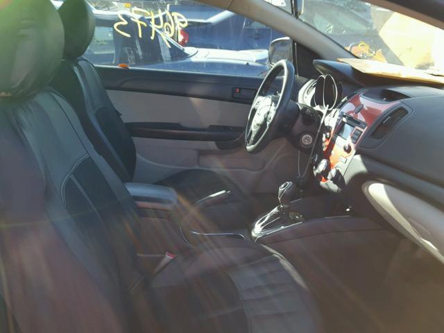 KNAFU6A25C5489484 - 2012 KIA FORTE EX SILVER photo 5