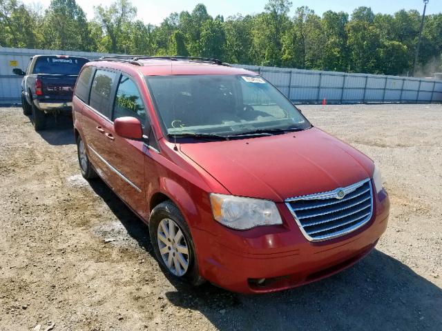 2A8HR54159R618614 - 2009 CHRYSLER TOWN & COU RED photo 1