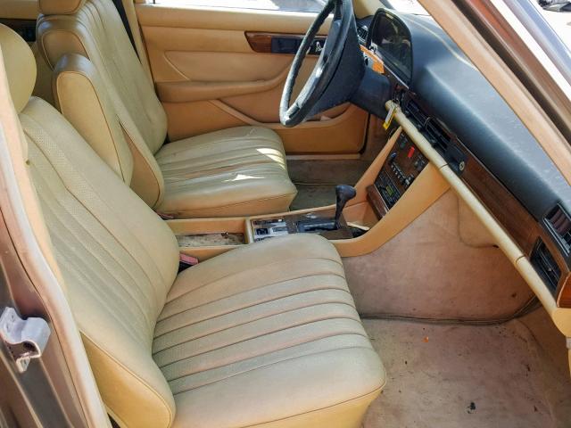 WDBCB20A0CB030392 - 1982 MERCEDES-BENZ 300 SD TAN photo 5