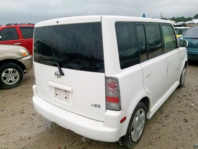 JTLKT324340167965 - 2004 TOYOTA SCION XB 白色 照片 4