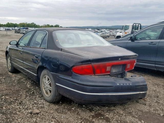 2G4WB55K8Y1169142 - 2000 BUICK REGAL LS BLACK photo 3