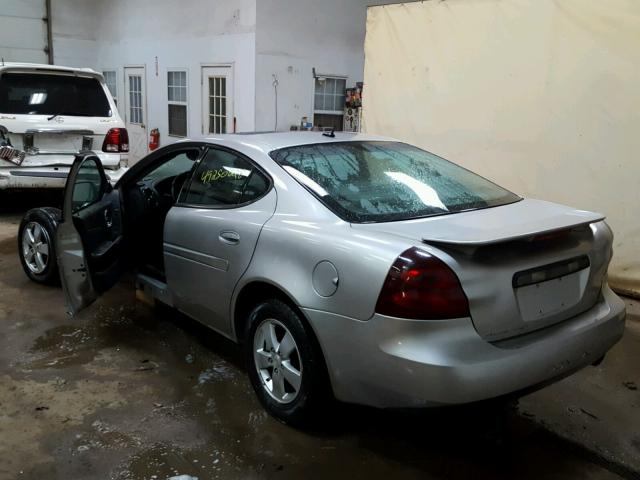 2G2WP552361242327 - 2006 PONTIAC GRAND PRIX SILVER photo 3