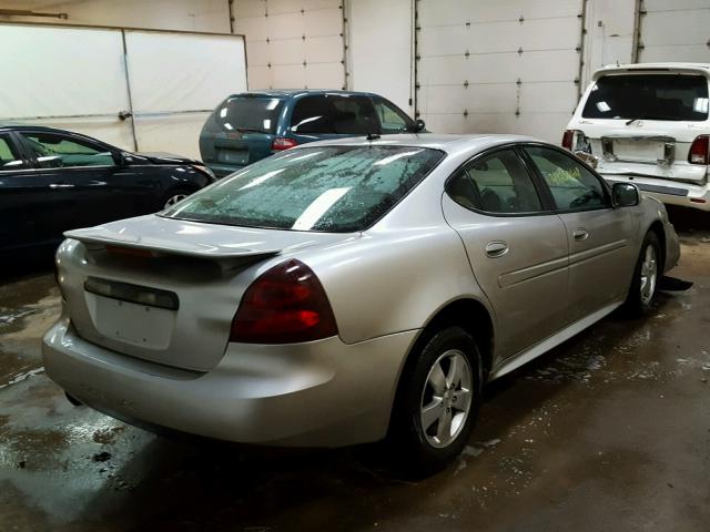 2G2WP552361242327 - 2006 PONTIAC GRAND PRIX SILVER photo 4