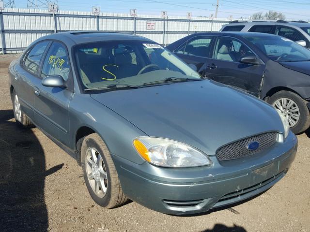 1FAFP56U06A209938 - 2006 FORD TAURUS SEL GREEN photo 1