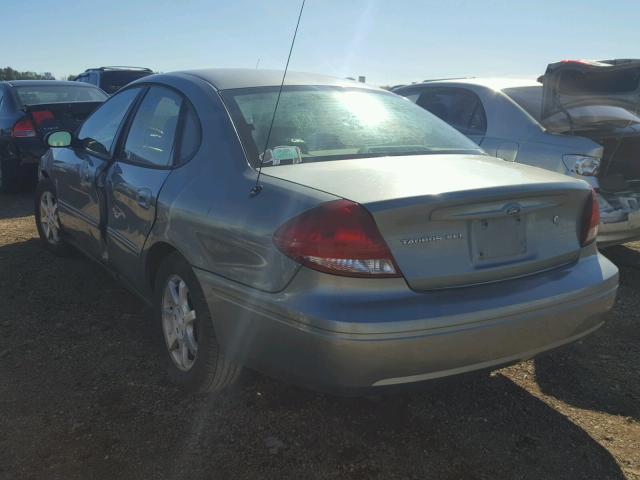 1FAFP56U06A209938 - 2006 FORD TAURUS SEL GREEN photo 3