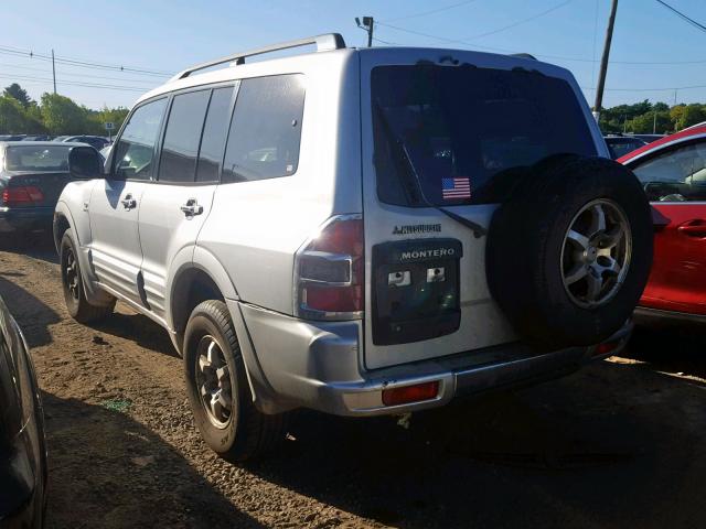 JA4MW51R41J021420 - 2001 MITSUBISHI MONTERO LI SILVER photo 3