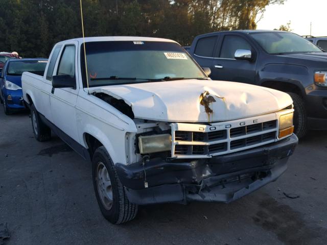 1B7GL23X6RS506993 - 1994 DODGE DAKOTA WHITE photo 1