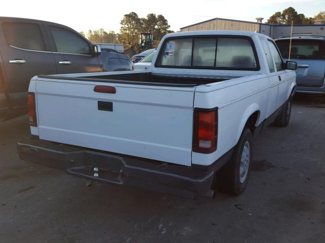 1B7GL23X6RS506993 - 1994 DODGE DAKOTA WHITE photo 4