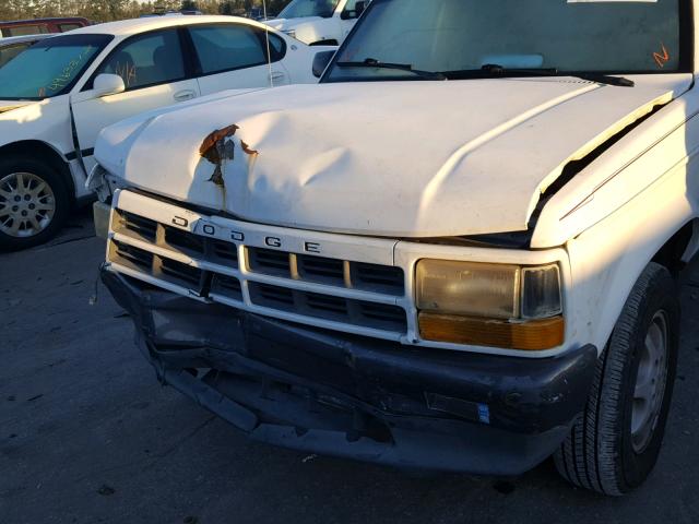 1B7GL23X6RS506993 - 1994 DODGE DAKOTA WHITE photo 9