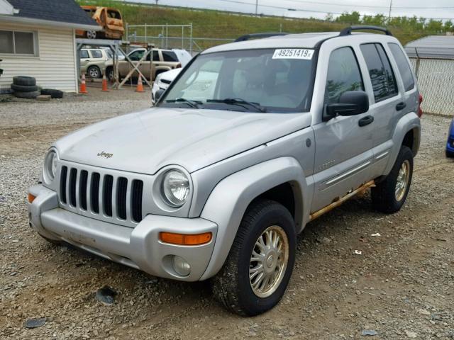 1J4GL58K34W217693 - 2004 JEEP LIBERTY LI SILVER photo 2