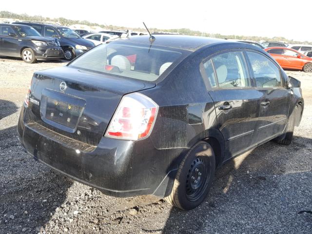 3N1AB61E98L645663 - 2008 NISSAN SENTRA 2.0 BLACK photo 4