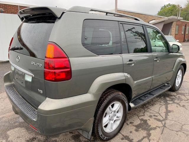 JTJBT20X470138592 - 2007 LEXUS GX 470 GRAY photo 4