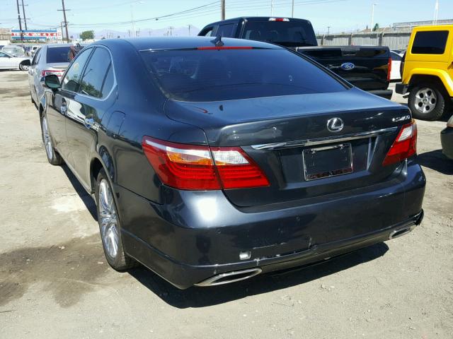 JTHBL5EF2B5101734 - 2011 LEXUS LS 460 GRAY photo 3