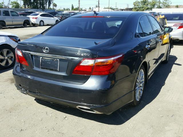 JTHBL5EF2B5101734 - 2011 LEXUS LS 460 GRAY photo 4