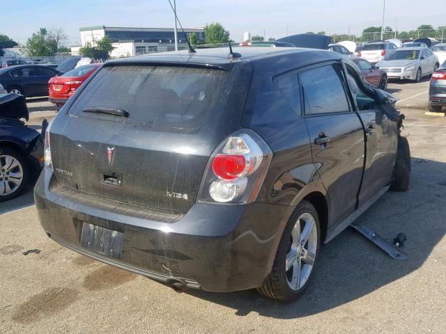 5Y2SP67099Z466628 - 2009 PONTIAC VIBE BLACK photo 4