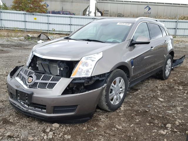 3GYFNAE37CS597966 - 2012 CADILLAC SRX LUXURY TAN photo 2