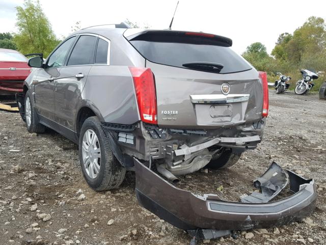 3GYFNAE37CS597966 - 2012 CADILLAC SRX LUXURY TAN photo 3