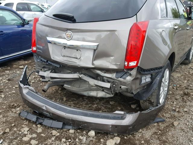 3GYFNAE37CS597966 - 2012 CADILLAC SRX LUXURY TAN photo 9