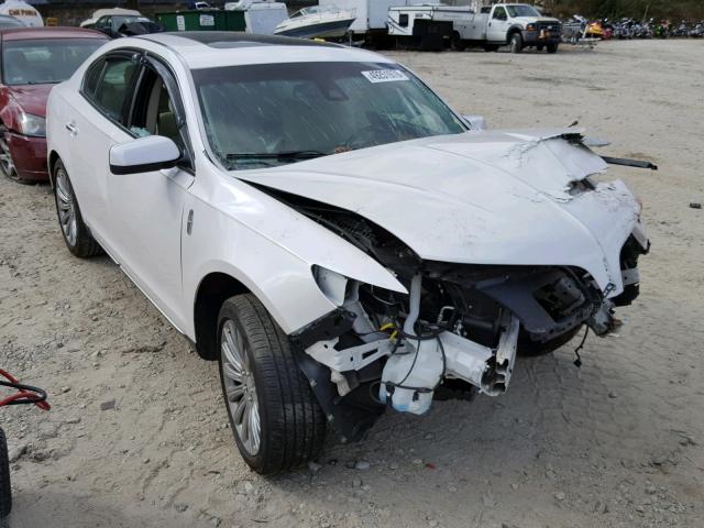 1LNHL9EK4FG600055 - 2015 LINCOLN MKS WHITE photo 1